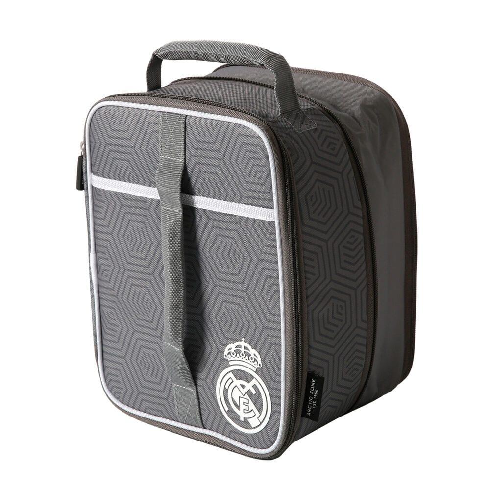 Kinderlunchtas Real Madrid thermisch met bakje 650 ml grijs 6/6
