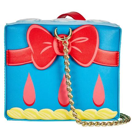 Sac bandoulière enfant Winnie l'Ourson avec chaîne et fermeture éclair, vert