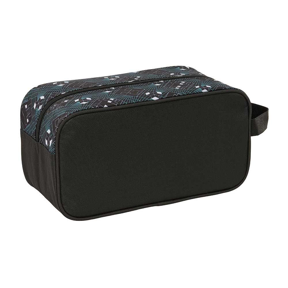 Borsa sportiva per bambini del Siviglia FC, con coulisse e tasca, bianca. 2/3