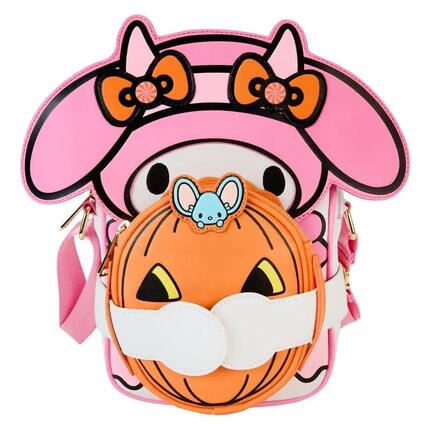 Sac à main pour enfant My Melody Hello Kitty Devil en cuir végétalien avec