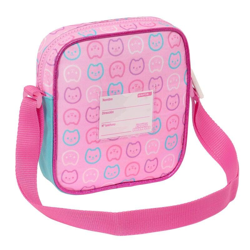 Bolsa de praia infantil Ursinhos Carinhosos, poliéster resistente, rosa 2/3
