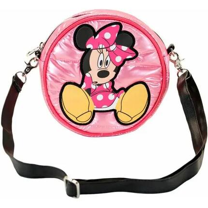 Sac à dos rond Minnie Mouse pour enfant, avec bandoulière rembourrée réglable