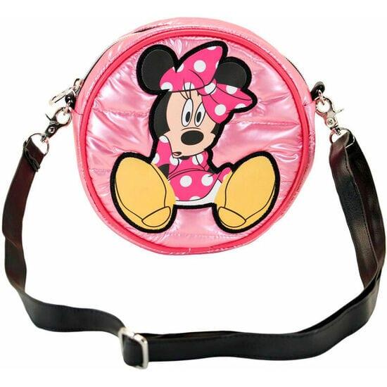 Sac à dos rond Minnie Mouse pour enfant, avec bandoulière rembourrée réglable