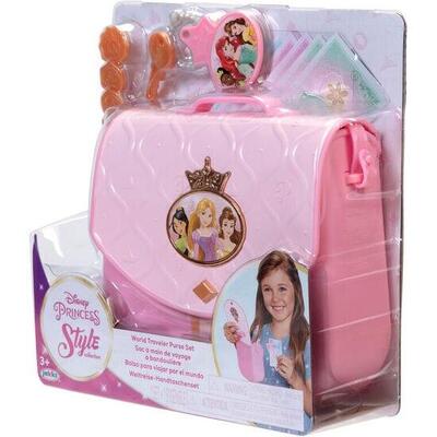 Borsa da viaggio per bambine a tema principessa con occhiali e accessori