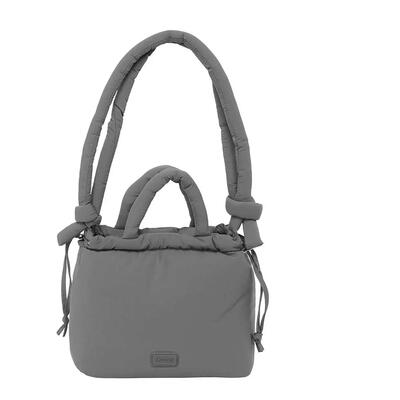 Zaino imbottito Moos per adulti con scomparto per laptop da 141" beige.