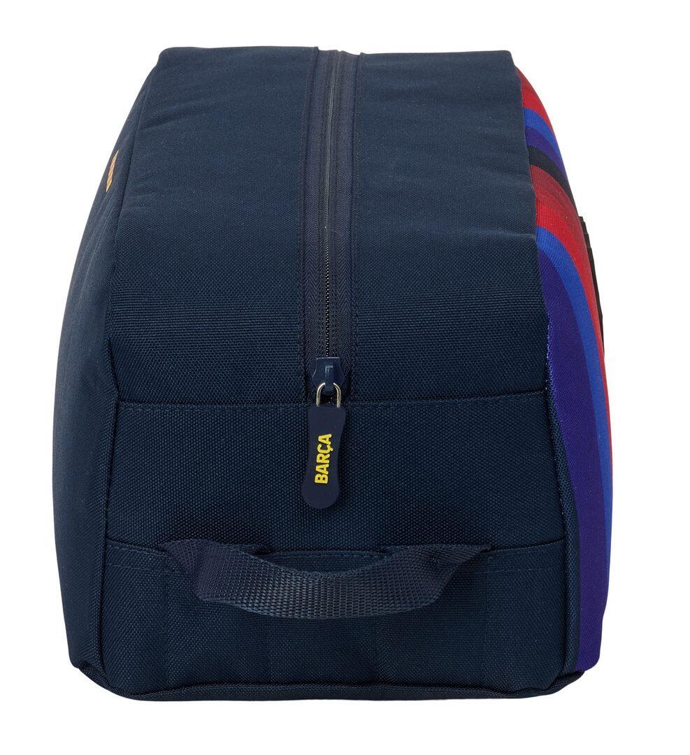 Mochila infantil Stitch com cordão, zíper e bolso interno - Azul 3/3