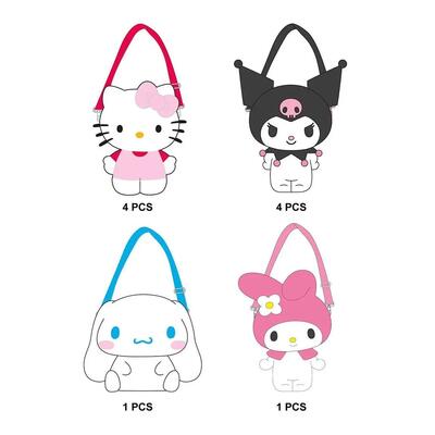 Borsa a tracolla da adulto Alice nel Paese delle Meraviglie 19 cm Nera
