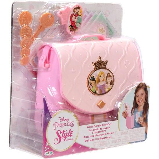 Borsa da viaggio per bambine a tema principessa con tracolla e accessori 2/5
