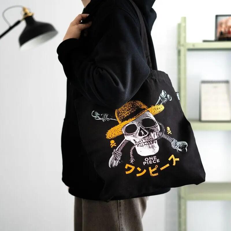 Sac cabas Erik One Piece Jolly Roger 3/4