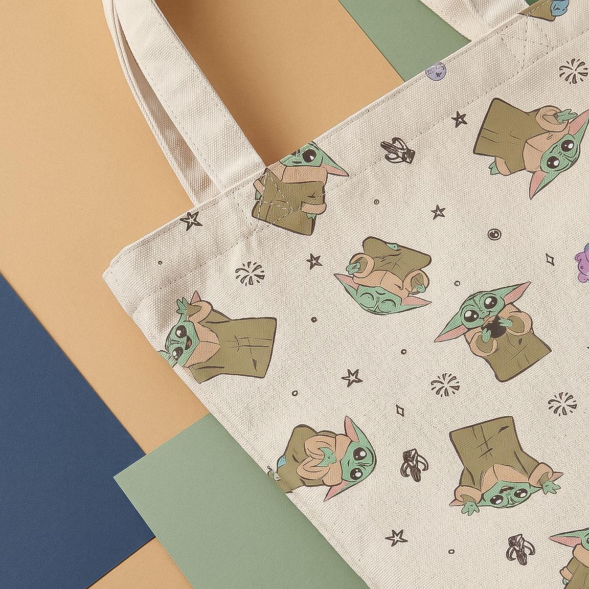 Bolsa infantil Stitch com alça de ombro ajustável e bolso frontal, rosa. 3/6