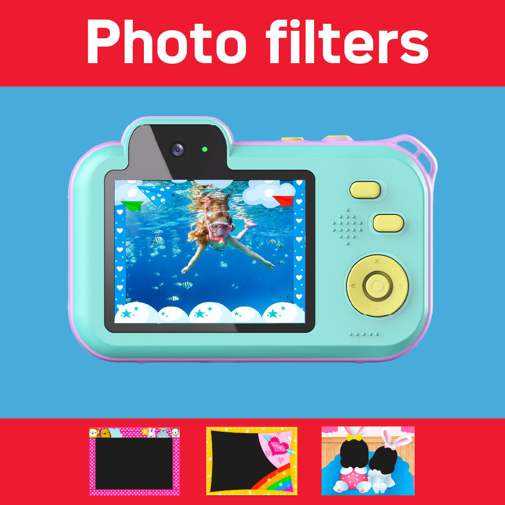 AGFAPHOTO Realikids Cam Waterproof 12MP Câmara para crianças - Azul 6/7