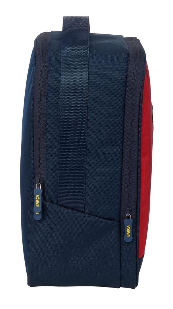 FC Barcelona Kinder-Doppelschuhtasche mit Reißverschluss und Tragegriff 5/5