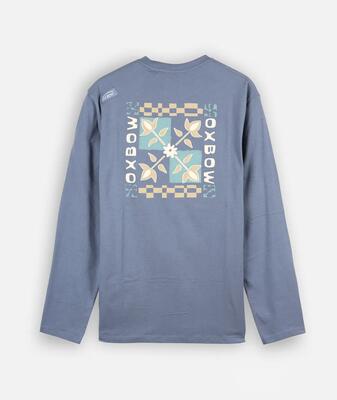T-shirt met lange mouwen tile