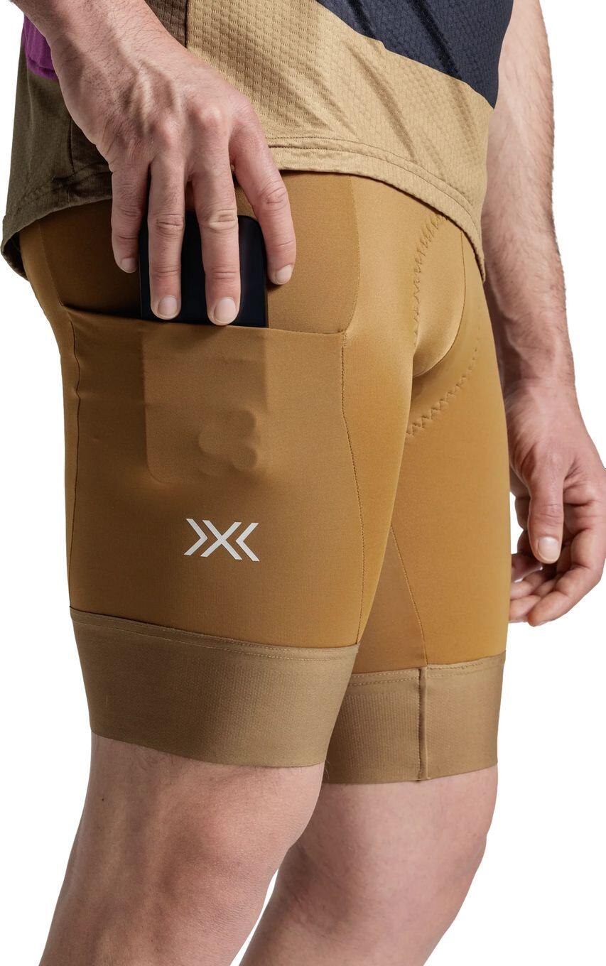 Cuissard à Bretelles X-Bionic Corefusion Ride Gravel Marron Homme 3/5