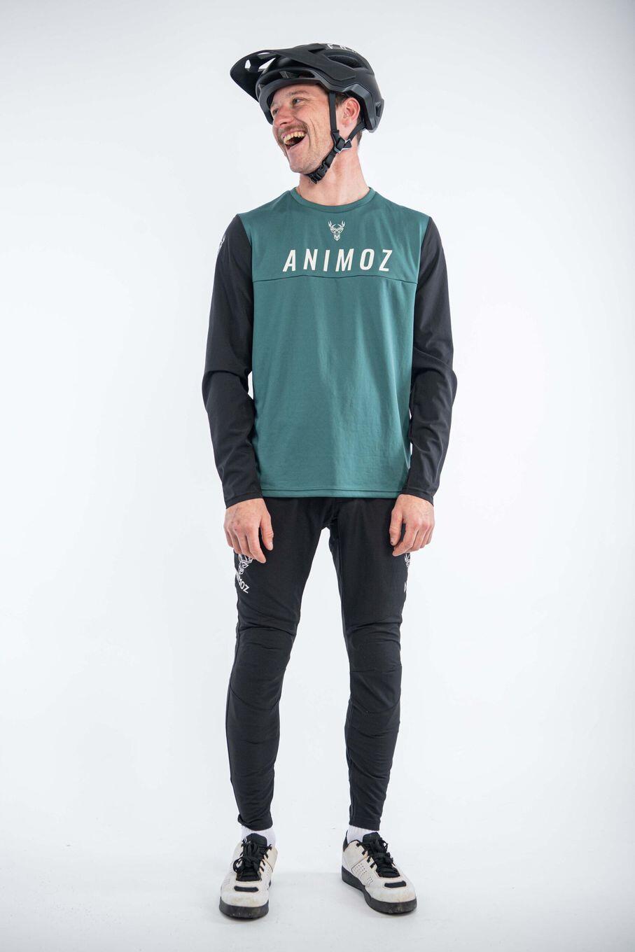 Maillot Manches Longues Animoz Wild Vert 4/5