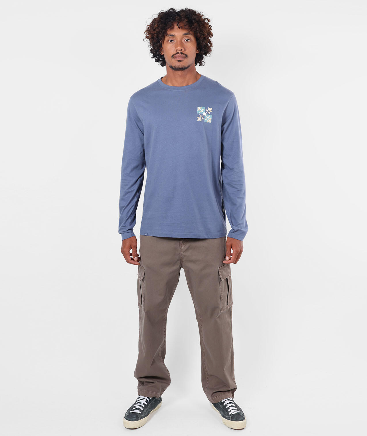 T-shirt a maniche lunghe TILE 4/5