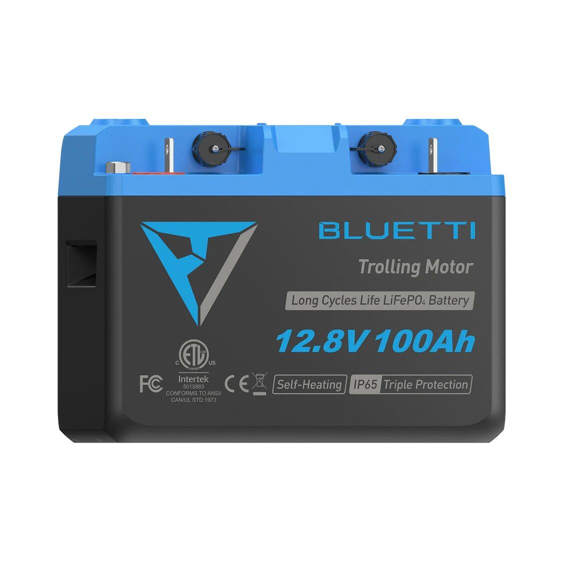 Bateria B1210 LiFePO₄ para motor de pesca | 12,8V 100Ah adaptada ao sistema RV5 5/7