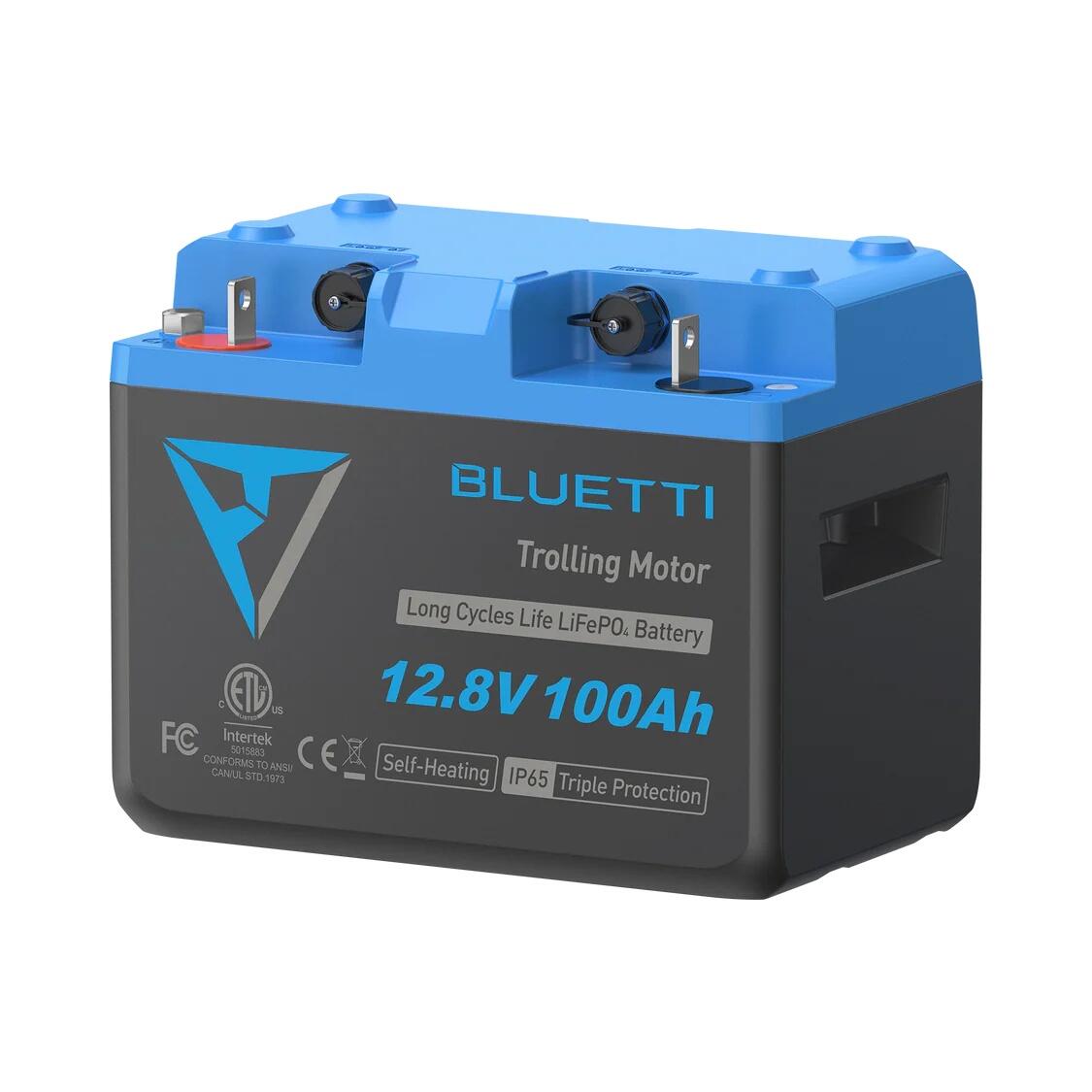 Bateria B1210 LiFePO₄ para motor de pesca | 12,8V 100Ah adaptada ao sistema RV5 3/7