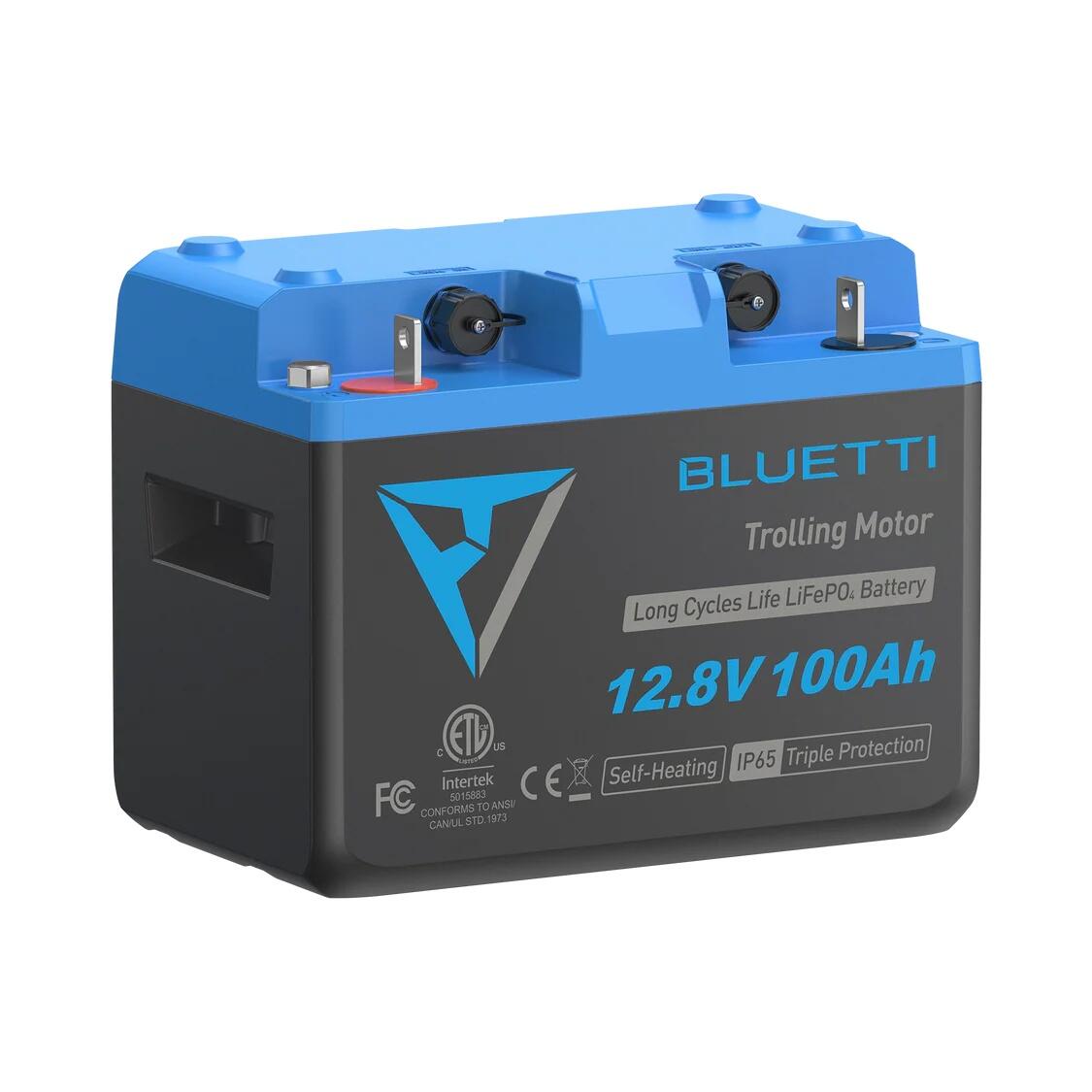 Bateria B1210 LiFePO₄ para motor de pesca | 12,8V 100Ah adaptada ao sistema RV5 2/7