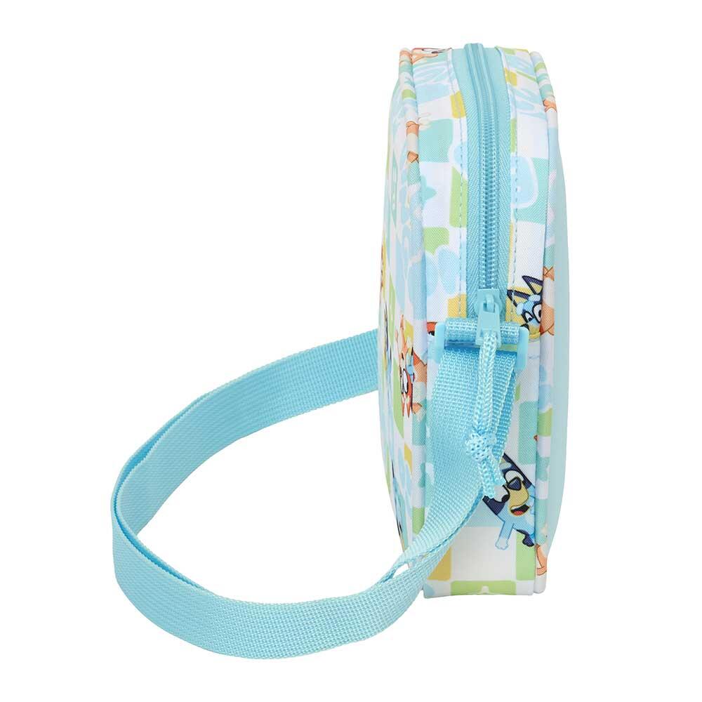 Mochila esportiva infantil SuperThings de 35 cm com cordão, azul resistente 3/3