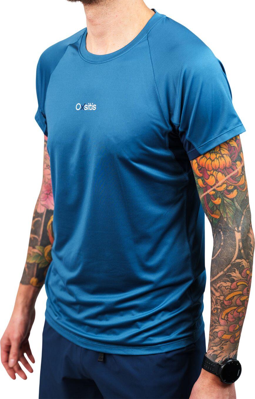 T-Shirt Trail Oxsitis X-Train Bleu Homme 4/7