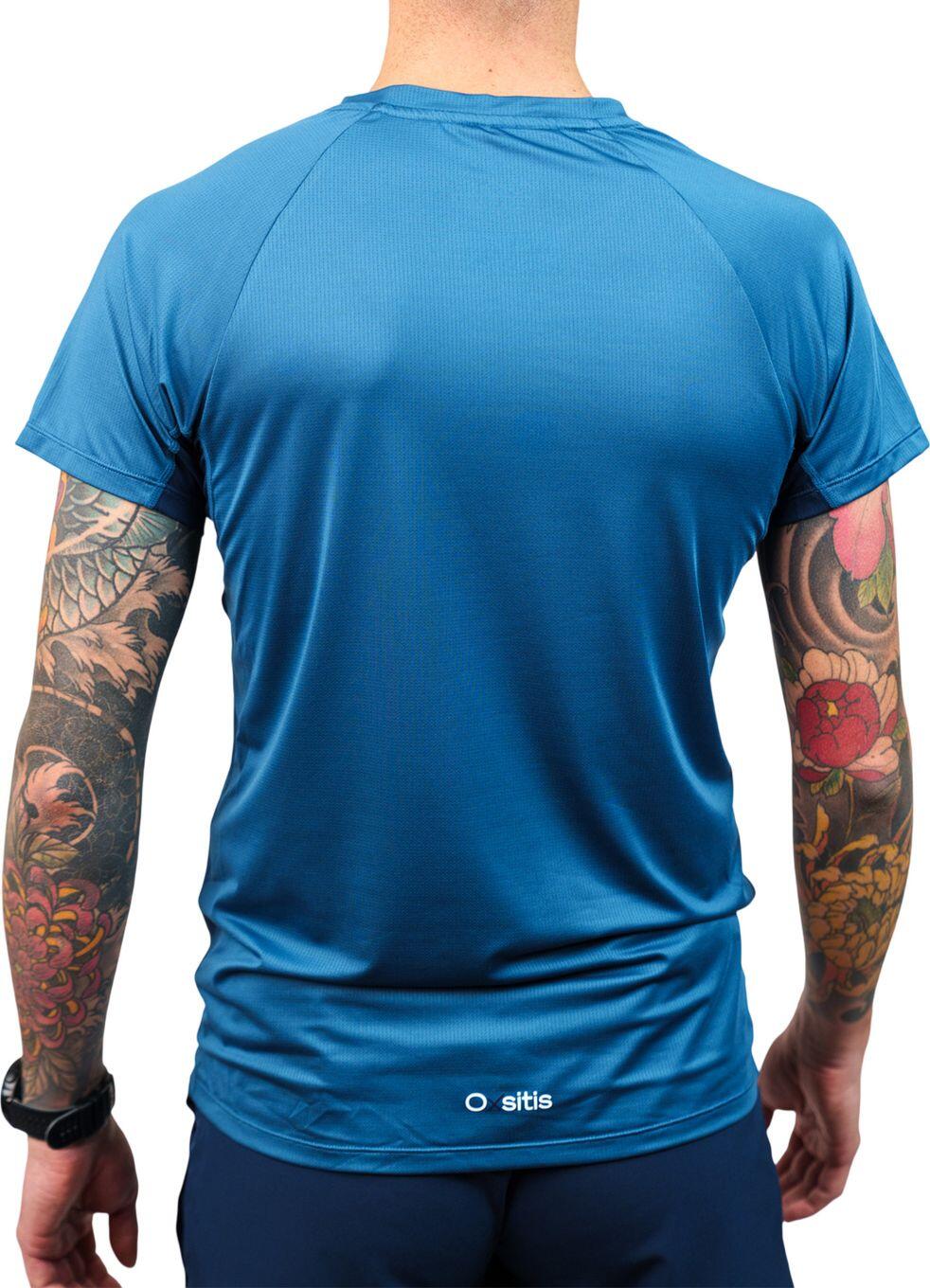 T-Shirt Trail Oxsitis X-Train Bleu Homme 2/7