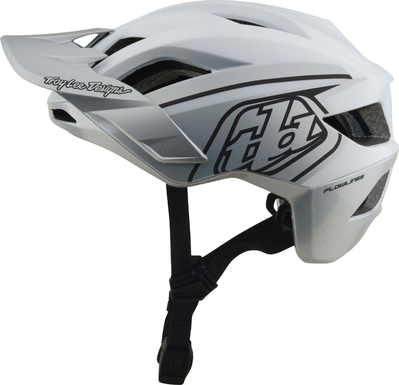 Casco da MTB Troy Lee Designs Flowline SE Mips Phantom Bianco 1/7
