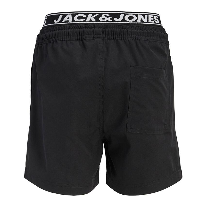 Kids Zwemshort Double Waistband Surf Zwart 6/6