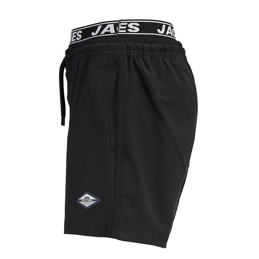 Kids Zwemshort Double Waistband Surf Zwart 5/6