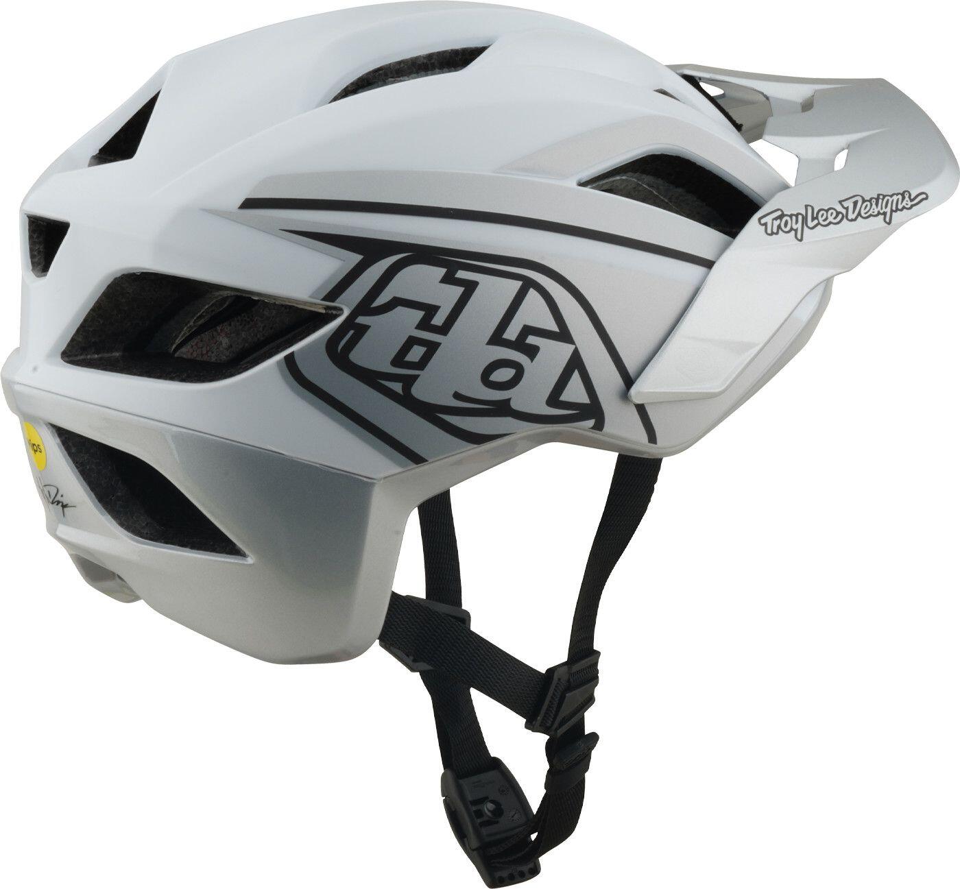 Casco da MTB Troy Lee Designs Flowline SE Mips Phantom Bianco 3/7