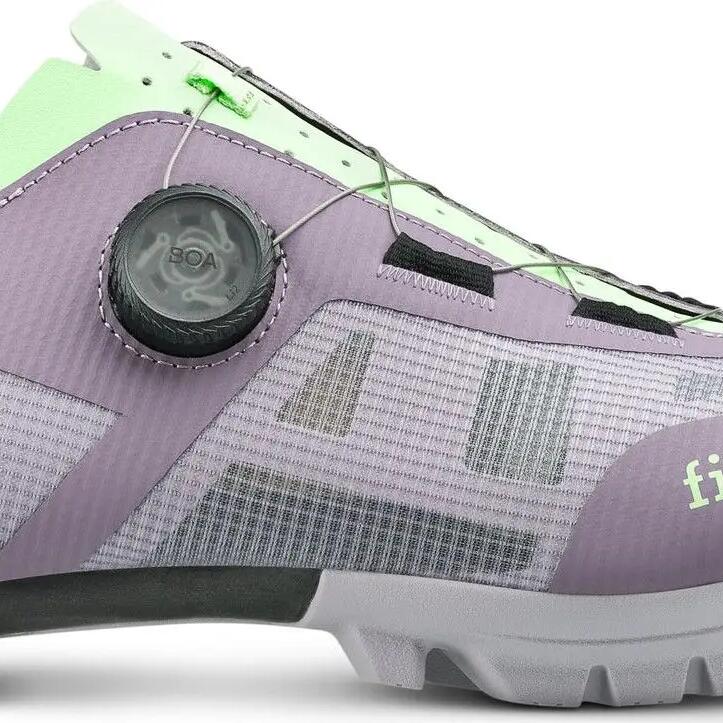 Fizik Proxy Mountain Bike Shoes - Purple/Green