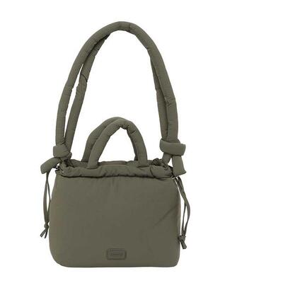 Zaino imbottito Moos per adulti con scomparto per laptop da 141" beige.