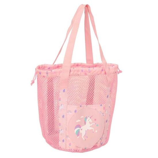 Safta Basic Sporttasche für Erwachsene mit Schultergurt und Taschen, Rosa