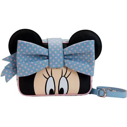 Sac à dos rond Minnie Mouse pour enfant, avec bandoulière rembourrée réglable