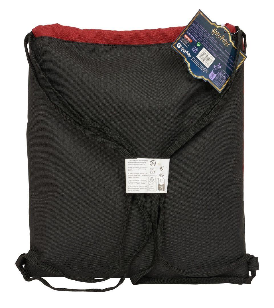 Mochila infantil Super Mario com cordão e bolso interno - Azul/Vermelha 5/5