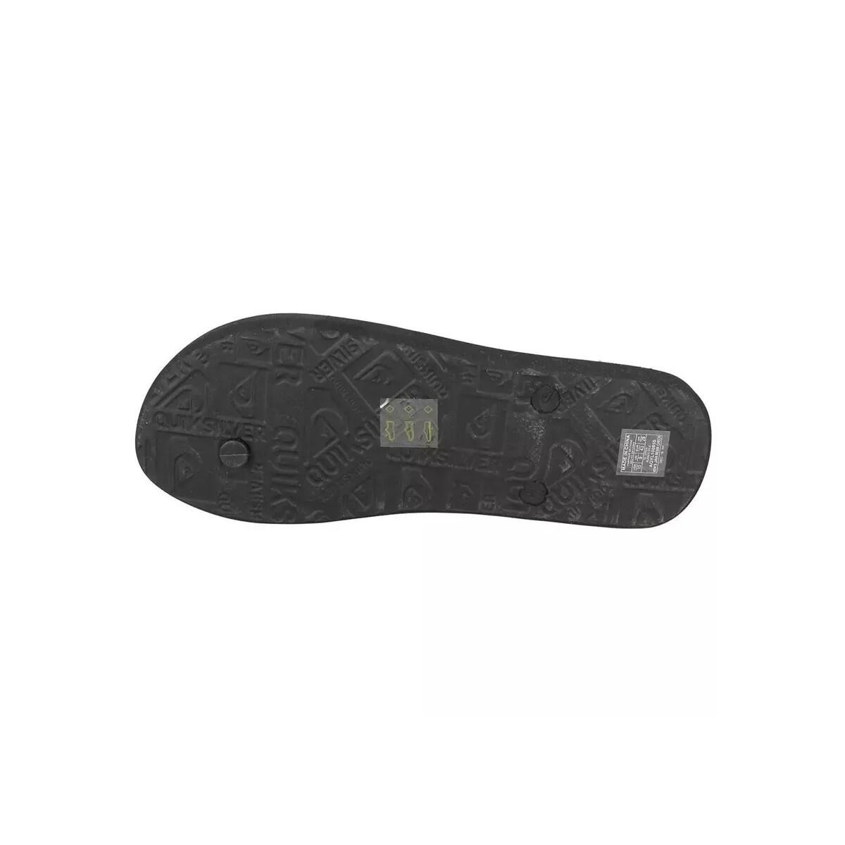 Tongs JAVA RESIN CHECK Quiksilver NOIR/GRIS AQYL100855 4/4