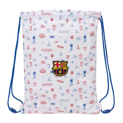Sac à dos à cordon FC Barcelone pour enfant, avec porte-bouteille et fermeture