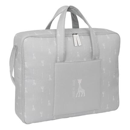 Sac de sport pour enfant Sophie la Girafe, recyclé, imperméable, gris
