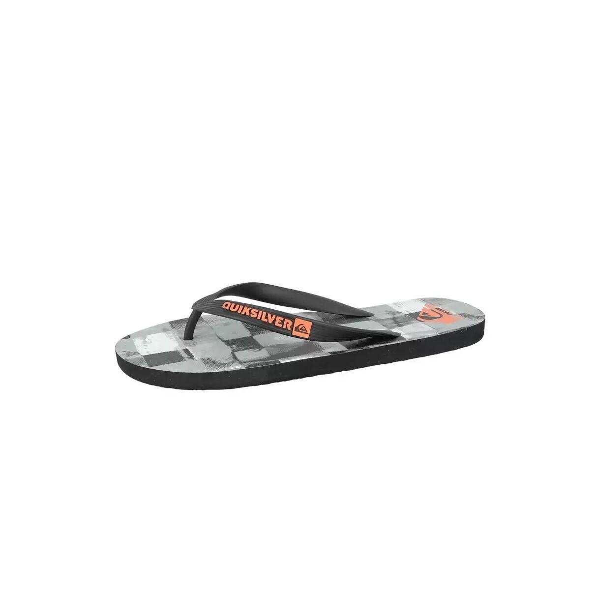 Tongs JAVA RESIN CHECK Quiksilver NOIR/GRIS AQYL100855 2/4