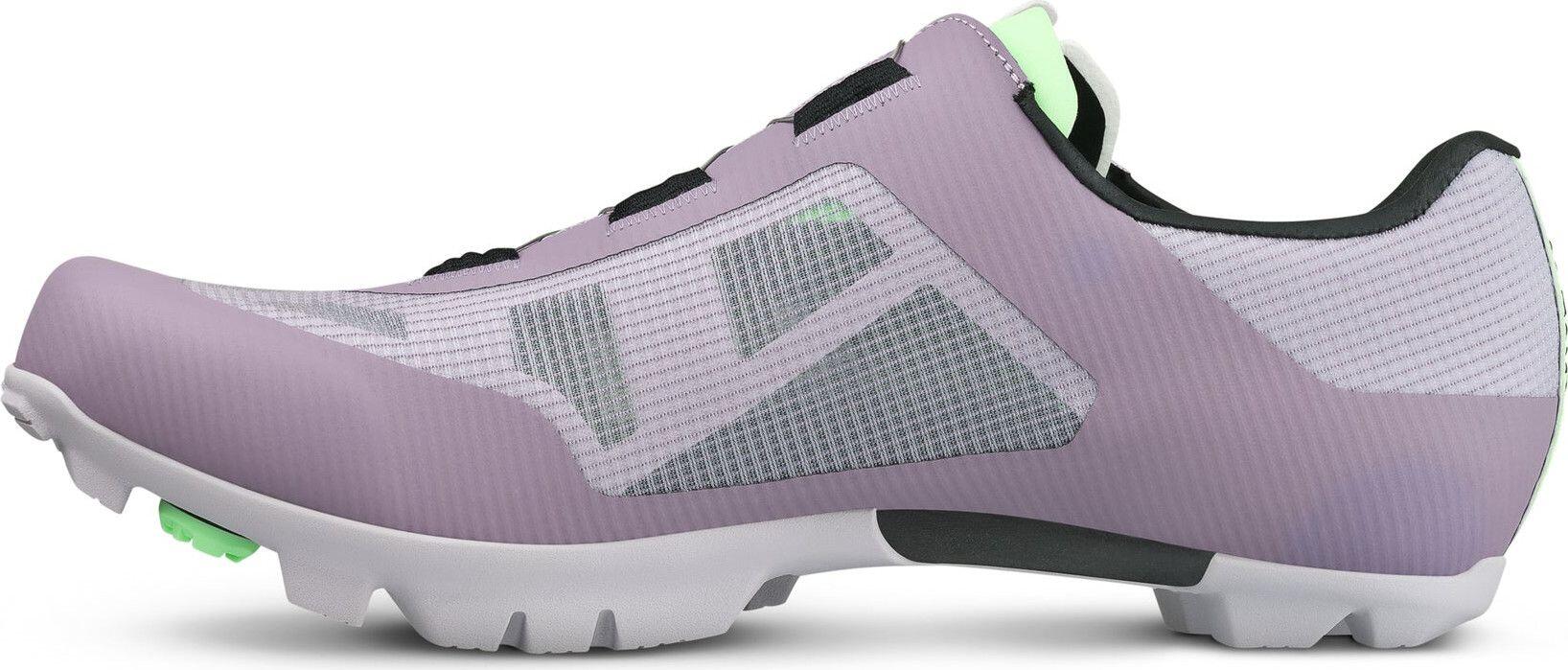 Chaussurres VTT Fizik Proxy Violet/Vert 2/7