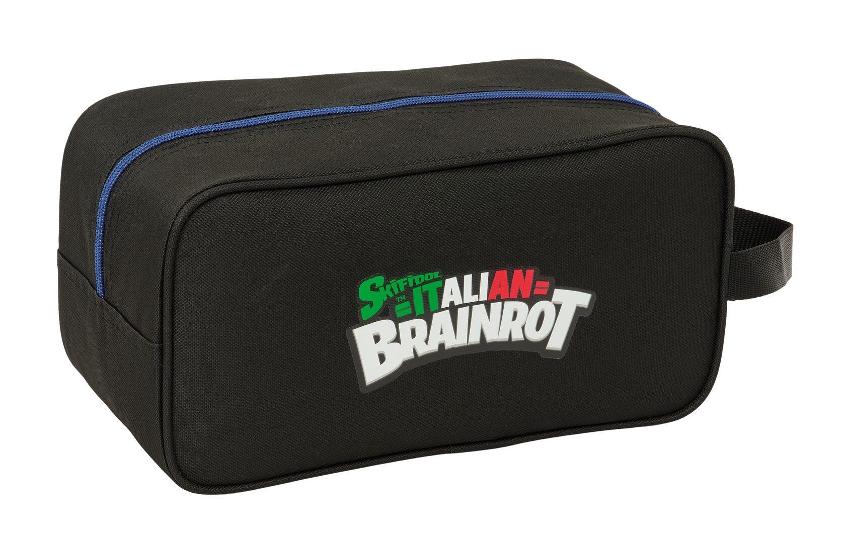 Borsa piatta per bambini del Siviglia FC con tasca interna e coulisse - Nera 2/3
