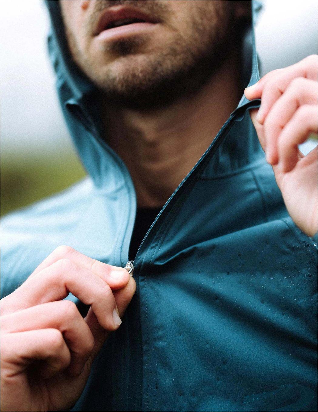Casaco Impermeável Compressport Tempest Azul para Homem 6/6