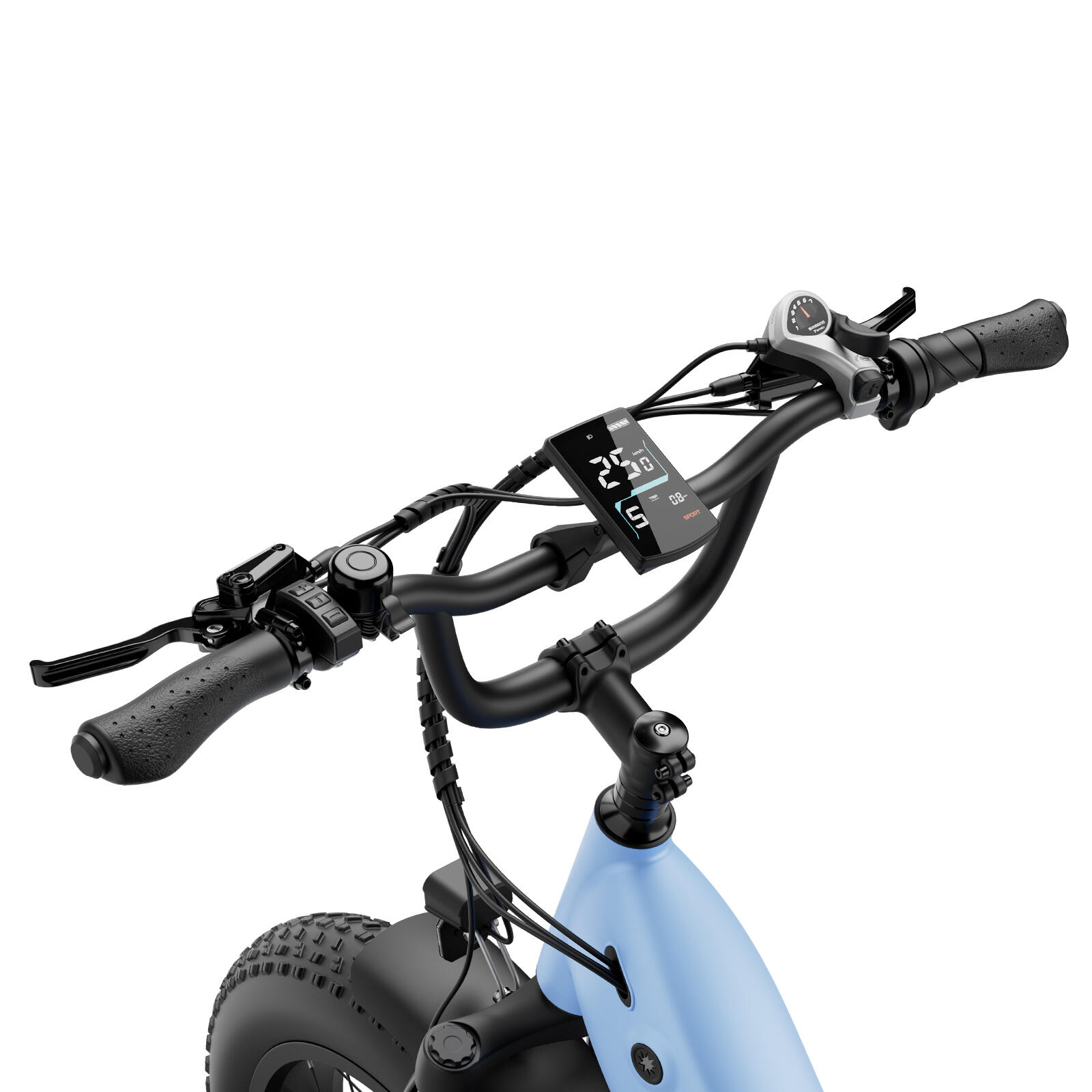 FAFREES F20 ROVER All-Terrain-Elektrofahrrad mit 48V 15AH Akku 7/7