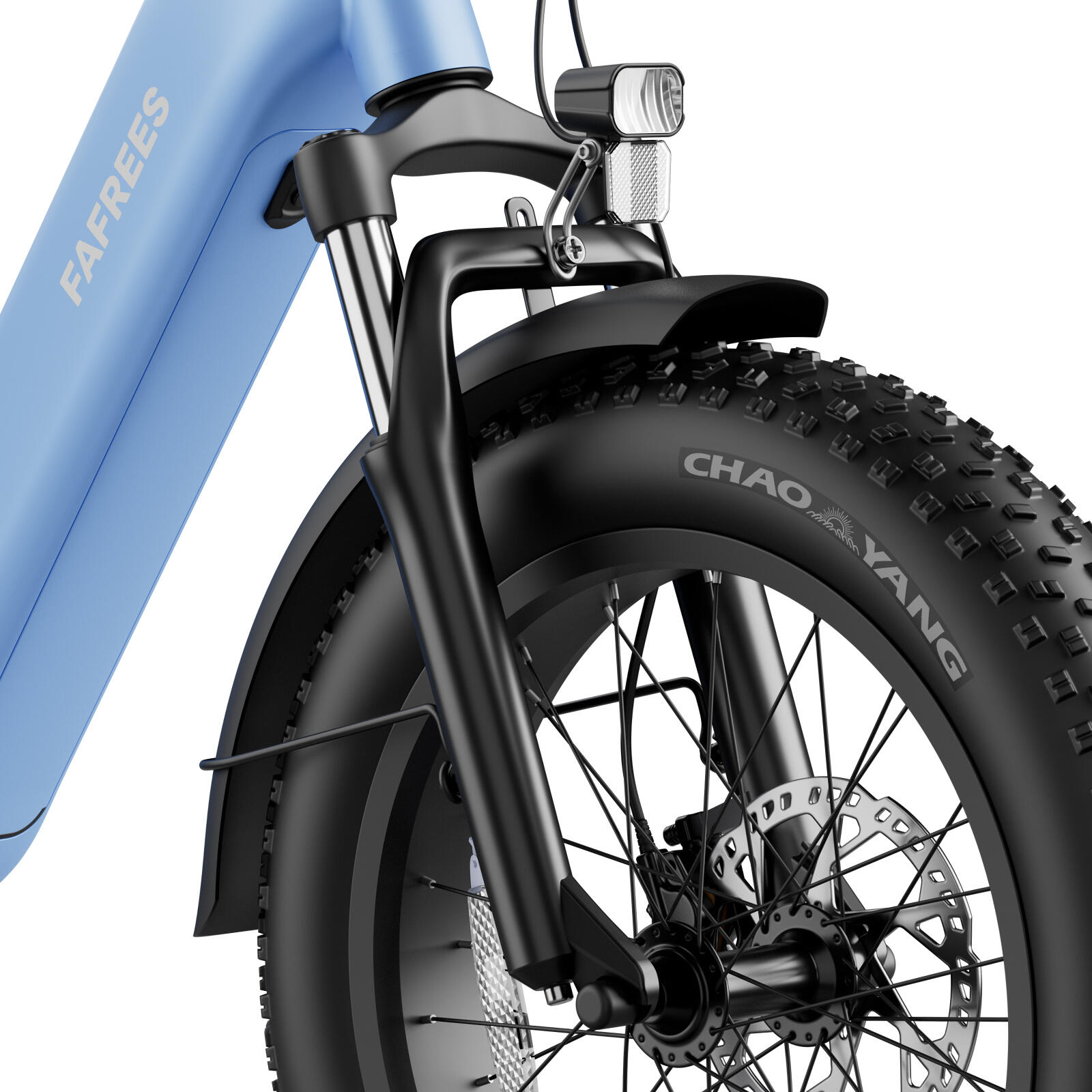 FAFREES F20 ROVER All-Terrain-Elektrofahrrad mit 48V 15AH Akku 6/7
