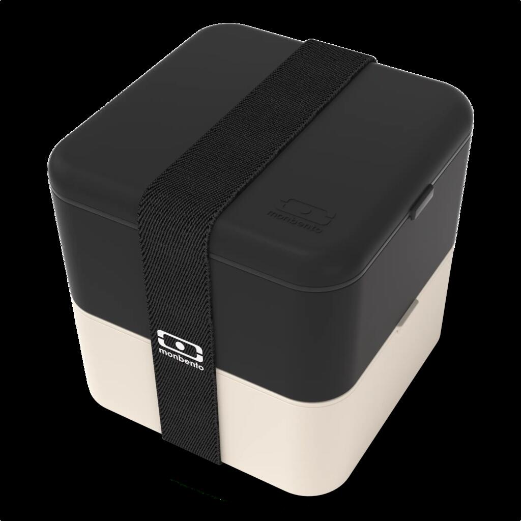 Lunch box 2x850ml - 1.7L|Adult|Office, picnic|Made in France|Square