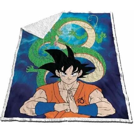 Plaid corail Dragon Ball Enfant 120 x 150 cm