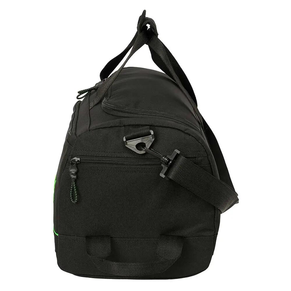 Borsa sportiva per adulti Real Betis con tracolla regolabile, nera 3/3
