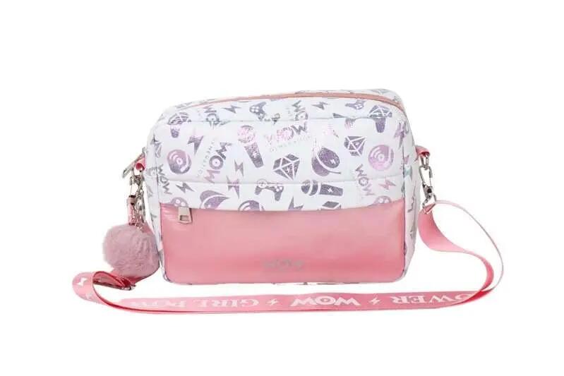 Borsa a tracolla per bambini Wow Generation con tracolla regolabile, rosa 3/4