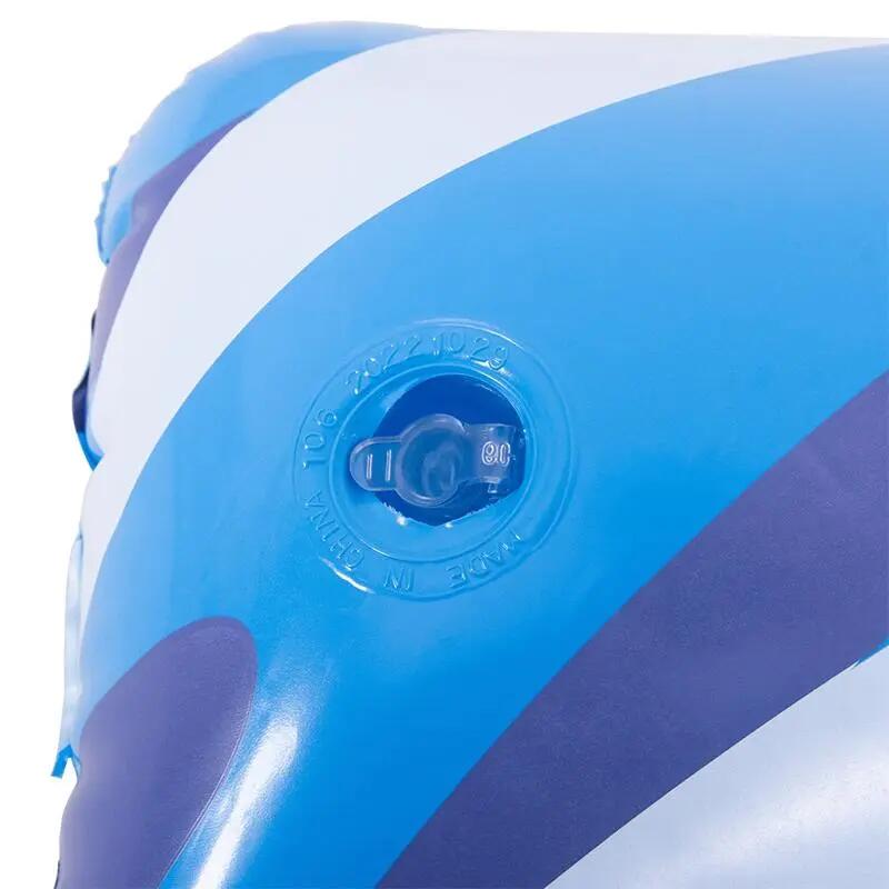 Luftmatratze Ripple Wave 117x76x15cm mit Netzgewebe, 3 Luftkammern, bis 80kg 6/6