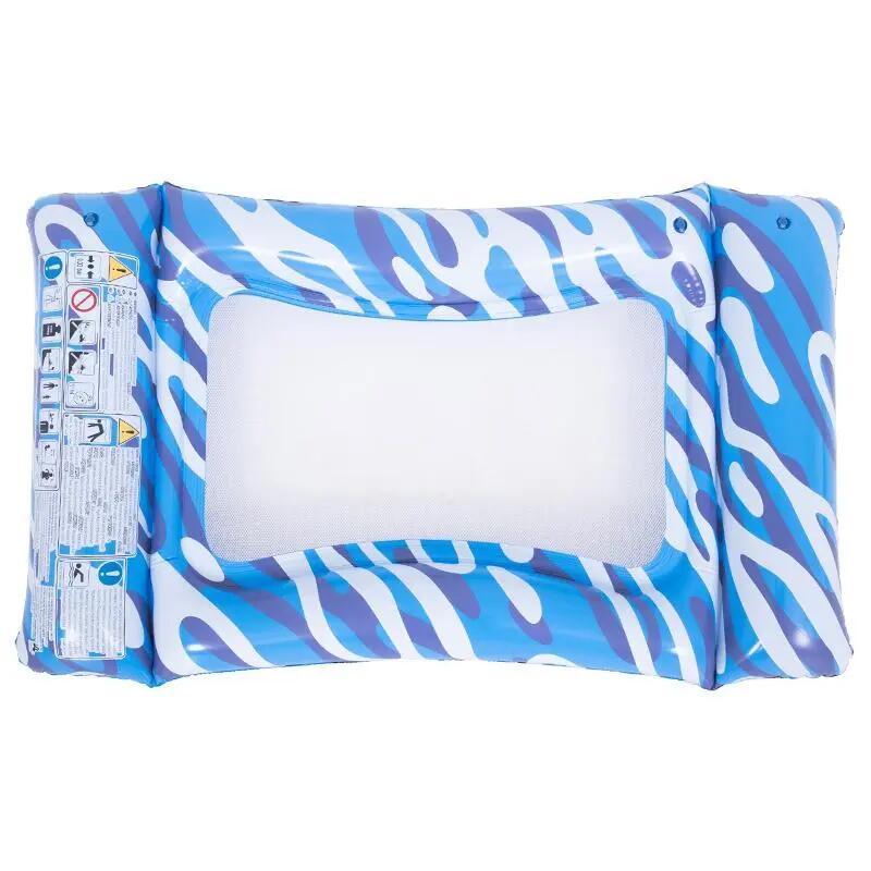 Luftmatratze Ripple Wave 117x76x15cm mit Netzgewebe, 3 Luftkammern, bis 80kg 5/6